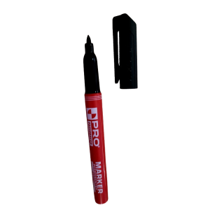 Marker budowlany czarny (cienki) PRO